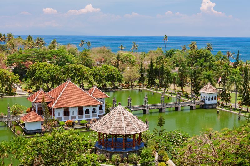 Taman Ujung Water Palace à Bali