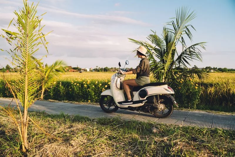 Location scooter Bali