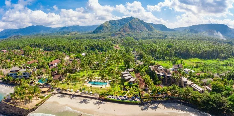 Candidasa Beach à Bali