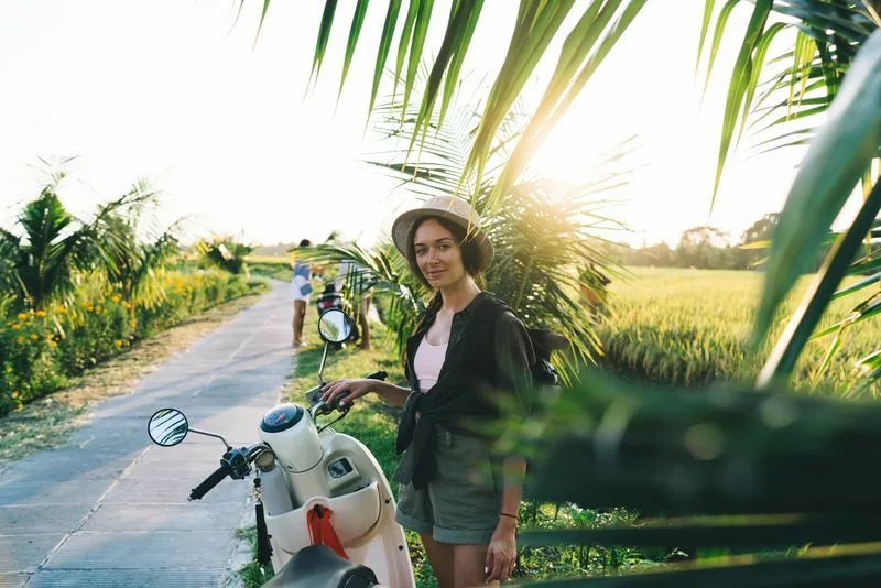 Scooter à Bali