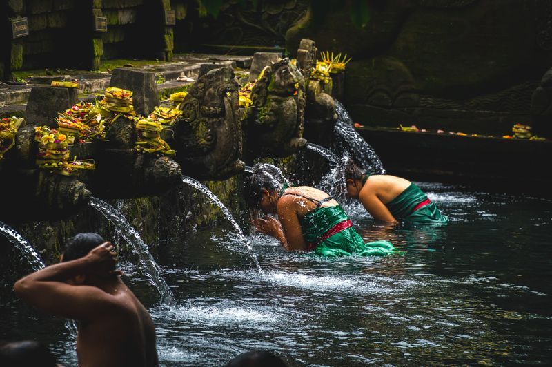 Temple Tirta Empul à Bali