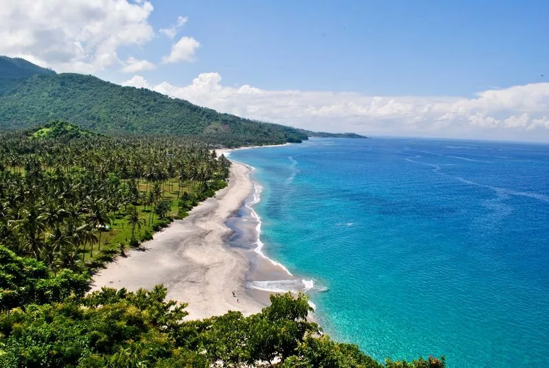 Plage à Lombok