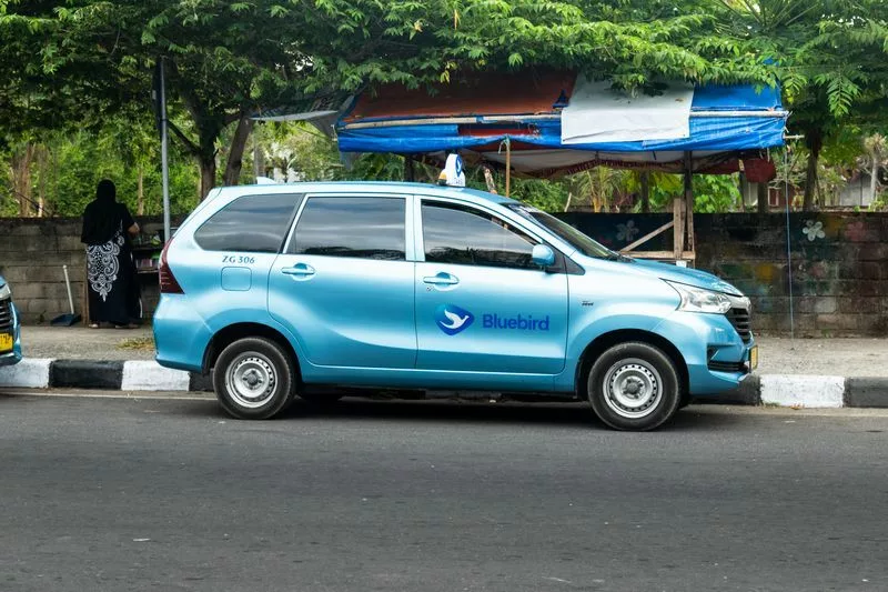 Taxi Blue Bird à Bali