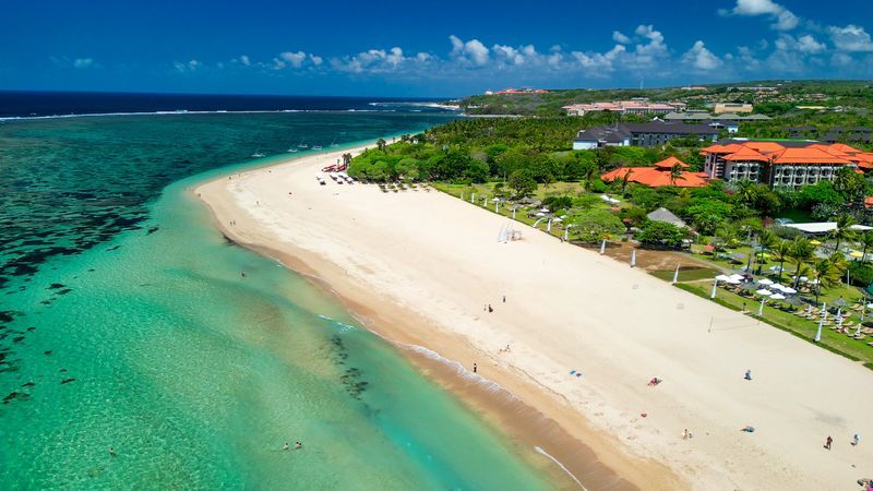Plage de Nusa Dua à Bali