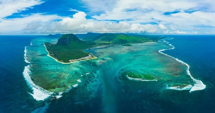 La cascade sous-marine de l’île Maurice : une illusion magique à ne pas manquer