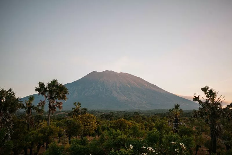 Mont Agung à Bali