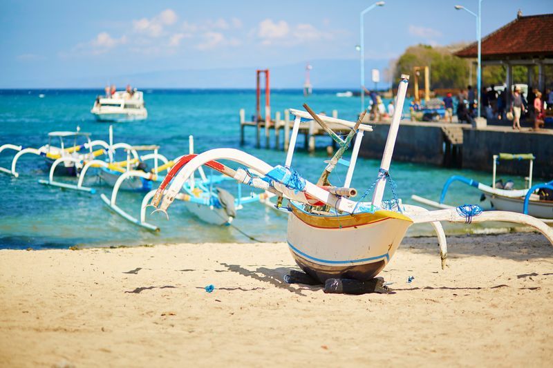 Candidasa Beach à Bali