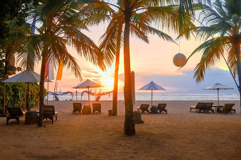 Plage de Seminyak à Bali