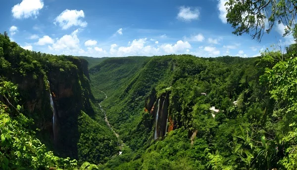 Les gorges de Rivière Noire